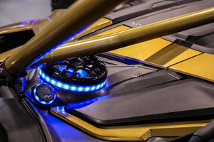 6.5" RGB LED Speaker Rings (Pair) | UTVS-65LSR - Dunes 2 Dezert SXS