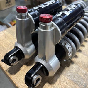ZRP Telos T1 single-adjustable shock for Can-Am Defender HD10 HD11 — billet detail — view 4