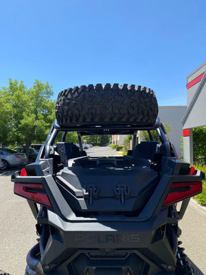 Polaris RZR Pro R 4 Dual Clamp Spare Tire Mount - Dunes 2 Dezert SXS