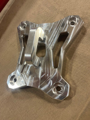 Polaris Pro XP Radius Rod Plate Billet - Dunes 2 Dezert SXS