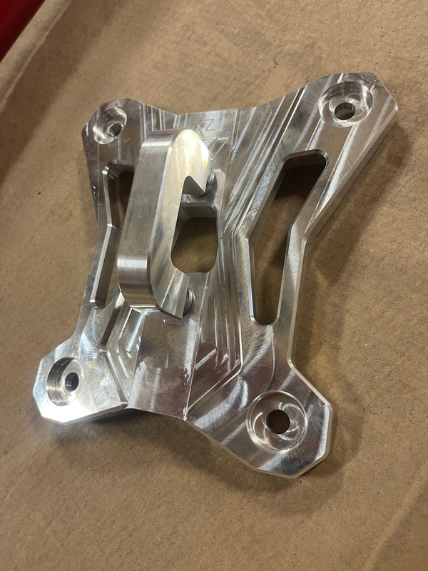Polaris Pro XP Radius Rod Plate Billet - Dunes 2 Dezert SXS