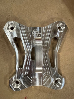 Polaris Pro XP Radius Rod Plate Billet - Dunes 2 Dezert SXS