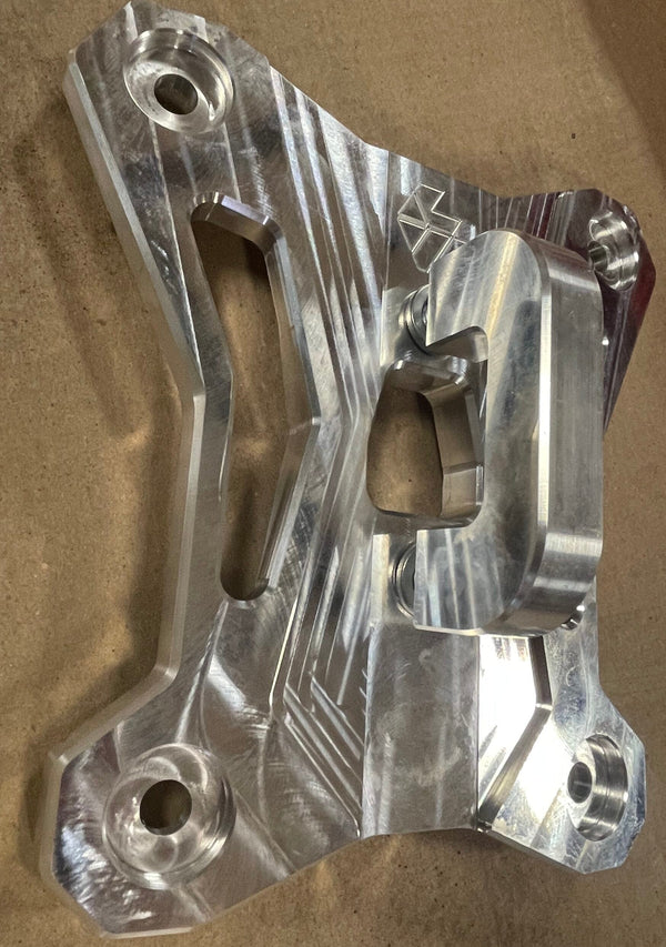Polaris Pro XP Radius Rod Plate Billet - Dunes 2 Dezert SXS