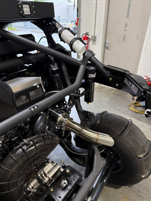 Treal Performance | 2017-2026 Can-Am X3 Bed Delete Intercooler Mount Brackets - Dunes 2 Dezert SXS