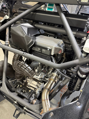 Treal Performance | 2017-2026 Can-Am X3 Bed Delete Intercooler Mount Brackets - Dunes 2 Dezert SXS