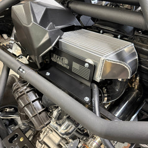 Treal Performance | 2017-2026 Can-Am X3 Bed Delete Intercooler Mount Brackets - Dunes 2 Dezert SXS