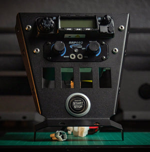 SFM Rugged Radio RM60 Mount +4 Switches – Can-Am X3 (2017–2022) - Dunes 2 Dezert SXS