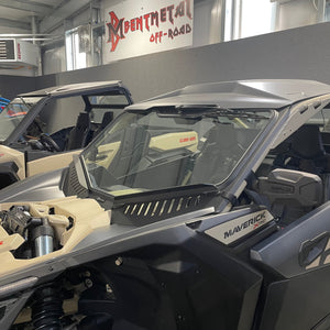 Can-Am X3 2.0 Vented Glass Windshield (Collective) - Dunes 2 Dezert SXS