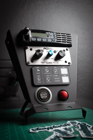 SFM Can-Am X3 PCI Kenwood & SwitchPro Mount – StayFlush - Dunes 2 Dezert SXS