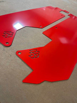 L&W Rear Inner Fender Mud Guard Polaris RZR Pro XP / Turbo R - Dunes 2 Dezert SXS