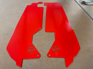 L&W Rear Inner Fender Mud Guard Polaris RZR Pro XP / Turbo R - Dunes 2 Dezert SXS