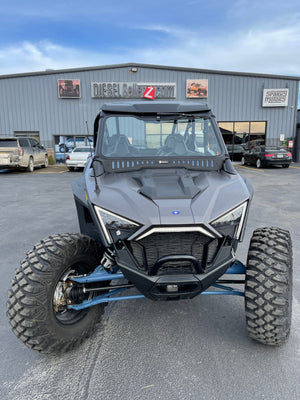 Polaris RZR Pro XP/Turbo R (2020-2024) Vented Glass Windshield - Dunes 2 Dezert SXS