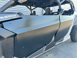 Dirt Specialties suicide doors for Can-Am Maverick X3 MAX, semi-flat black powder-coated four-door set