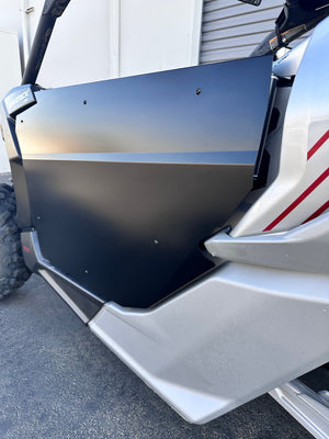 Dirt Specialties two-seat X3 suicide doors installed on Can-Am Maverick X3
