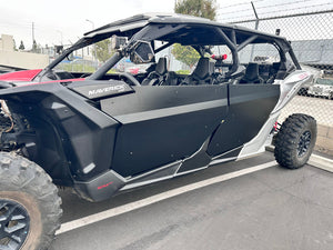 Can-Am Maverick X3 MAX steel-frame suicide doors with aluminum skins by Dirt Specialties