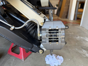 Madigan Motorsports Defender Big Brake Kit on a Can-Am Defender — kit layout