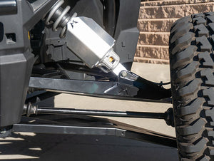 Madigan Motorsports RZR XP 4 1000 Long Travel Kit on a Polaris RZR XP 1000 — underside