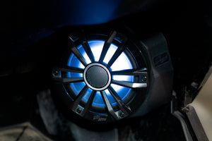 UTV Stereo 6.5 inch speaker with blue LED backlight