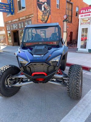 Polaris RZR Pro R (2022-2024) Vented Glass Windshield - Dunes 2 Dezert SXS