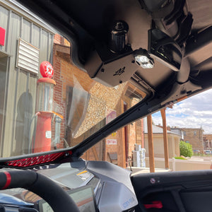 Can-Am Maverick R Vented Glass Windshield - Dunes 2 Dezert SXS