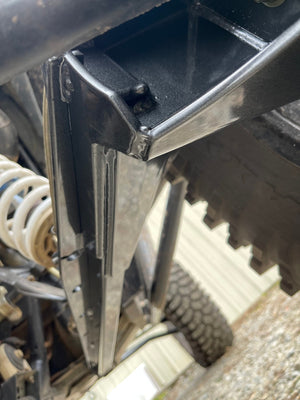 Turbo S- Steel High Clearance HD Trailing Arms - Dunes 2 Dezert SXS