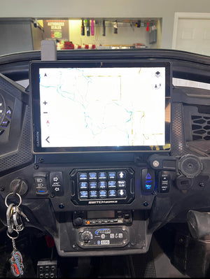 SFM Polaris RZR Turbo S Alpha SwitchWorks Mount - Dunes 2 Dezert SXS