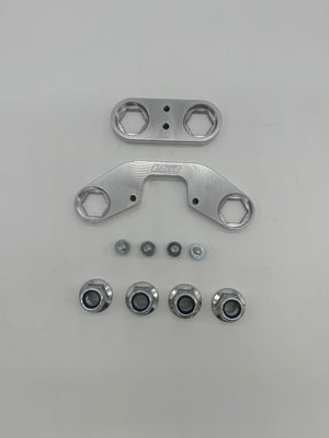 Can-Am Maverick R Radius Rod Nut Plate Kit - Dunes 2 Dezert SXS