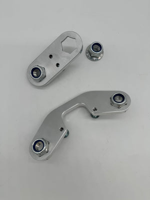 Can-Am Maverick R Radius Rod Nut Plate Kit - Dunes 2 Dezert SXS