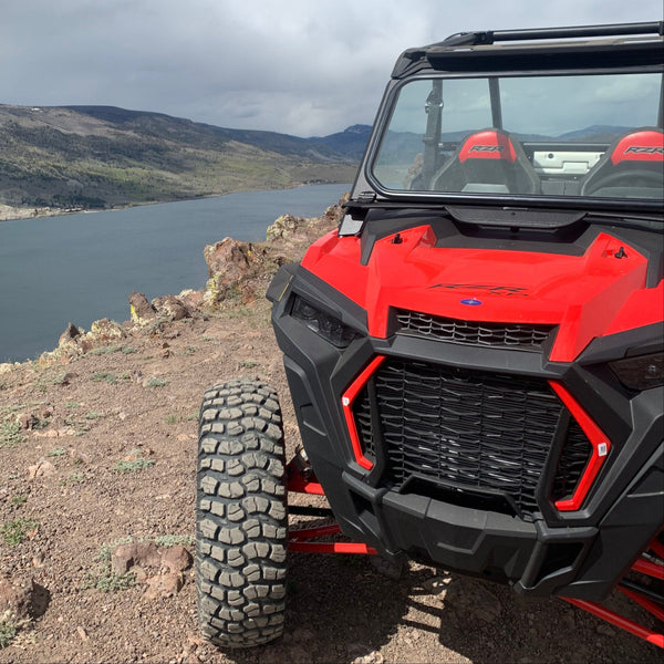 Polaris RZR XP 1000/Turbo (2019-2023) Vented Glass Windshield - Dunes 2 Dezert SXS