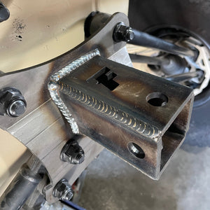 Can-Am X3 Radius Rod Hitch Pull Plate - Dunes 2 Dezert SXS