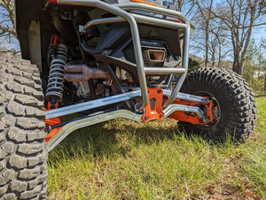 Polaris RZR Pro R Rear Bumper | DOM Steel Bolt-On Protection - Dunes 2 Dezert SXS