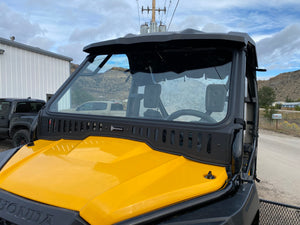 Honda Pioneer 500/520 Vented Glass Windshield - Dunes 2 Dezert SXS
