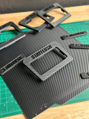 SFM Maverick R SwitchPro 9100 Mount – Carbon Fiber Finish - Dunes 2 Dezert SXS