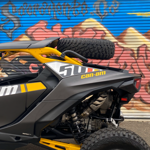 Can-Am Maverick R Dual Clamp Spare Tire Mount - Dunes 2 Dezert SXS