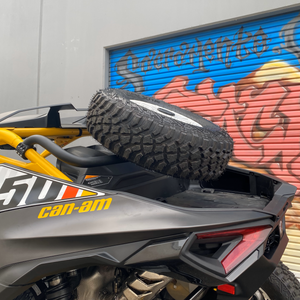 Can-Am Maverick R Dual Clamp Spare Tire Mount - Dunes 2 Dezert SXS