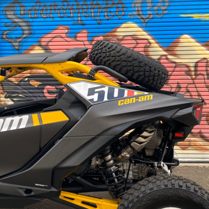 Can-Am Maverick R Dual Clamp Spare Tire Mount - Dunes 2 Dezert SXS