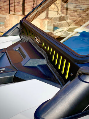 Polaris RZR Pro XP/Turbo R (2020-2024) Vented Glass Windshield - Dunes 2 Dezert SXS
