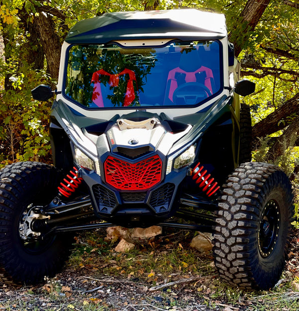 Can-Am X3 2.0 Non-Vented Glass Windshield - Dunes 2 Dezert SXS