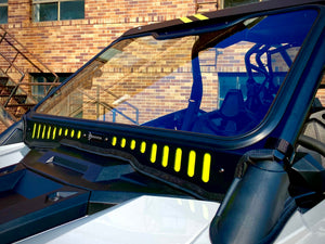 Polaris RZR Pro XP/Turbo R (2020-2024) Vented Glass Windshield - Dunes 2 Dezert SXS