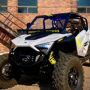 Polaris RZR Pro XP/Turbo R (2020-2024) Vented Glass Windshield - Dunes 2 Dezert SXS
