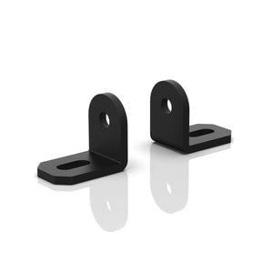 Single Row Grill Led Light Bar Mounts for Polaris RZR XP / Turbo(S) - Dunes 2 Dezert SXS