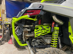 Polaris RZR Exhaust Cover Pro XP Turbo R Pro S Heat Shield - Dunes 2 Dezert SXS