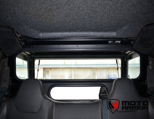Moto Armor Xpedition Mid Glass Window Panel - Dunes 2 Dezert SXS