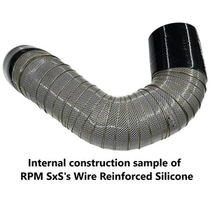 RPM 2024+ Maverick R BOV Kit with 5-ply wire-reinforced silicone and V2 aluminum valve for better turbo response and high boost durability.