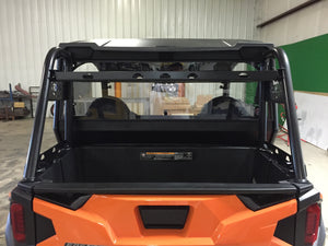 Trail Armor Polaris General 1000 rear cargo rack, installed view