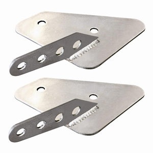Polaris RZR XP Turbo S Light Bar Brackets - Dunes 2 Dezert SXS