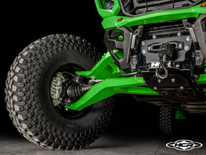 HCR Kawasaki Teryx H2 front A-arms installed