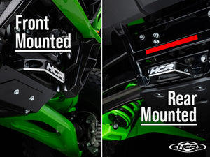 HCR Kawasaki Teryx KRX 1000 billet tow loop detail