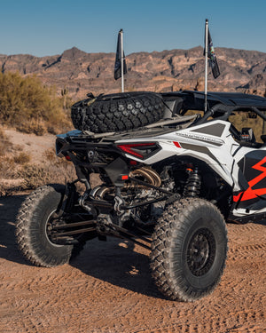 Can-Am Maverick R Volt Tire Rack for Baja Box - Dunes 2 Dezert SXS