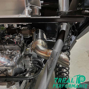 Treal Performance | 2017-2025 Can-Am X3 KOH Exhaust System - Dunes 2 Dezert SXS